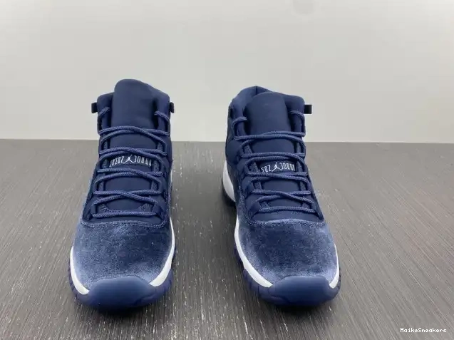 MaikeSneakers Velvet Air Navy 11 WMNS Midnight Jordan AR0715-441 0503